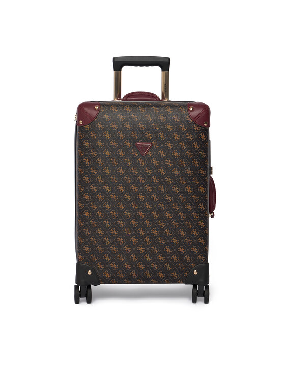 Guess Maleta de cabina Guess Latona Travel TWLQ92 11983 Marrón