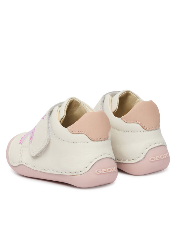 Geox Polobotky Geox B Tutim Girl B3540B 00085 C1Z8Z Bílá
