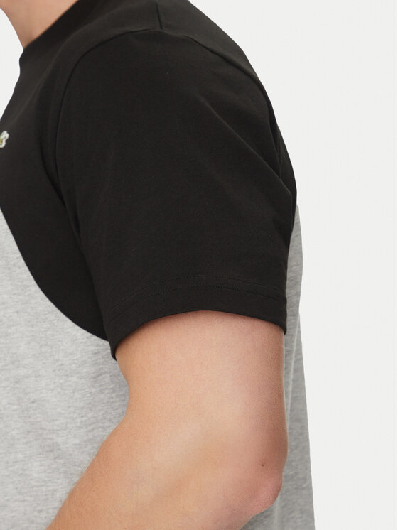 Lacoste Lacoste Футболка TH9551 Сірий Classic Fit