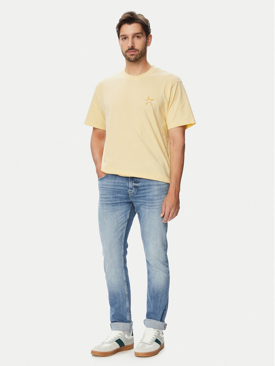 Jack & Jones Jack & Jones Camiseta Corals Tee 12288345 Amarillo claro Loose Fit