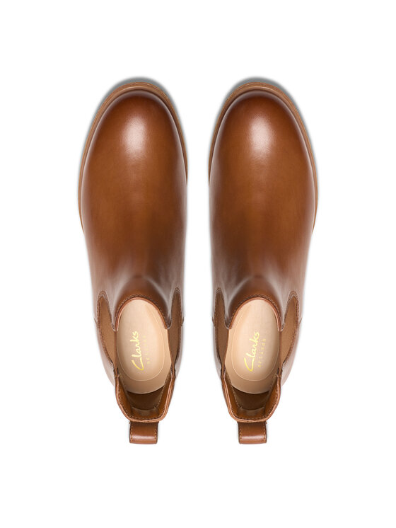 Clarks Челсі Clarks Havisham Top 26178718 Коричневий