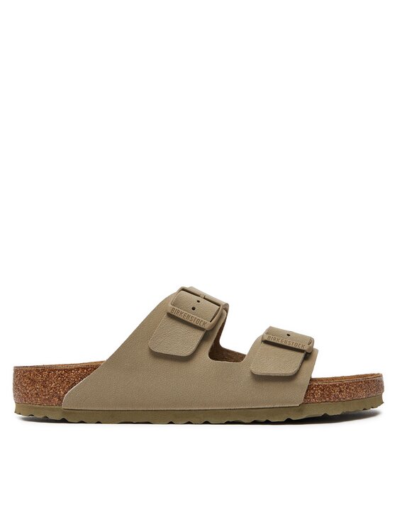 Birkenstock Шльопанці Birkenstock Arizona Birko-Flor 1027704 Хакі