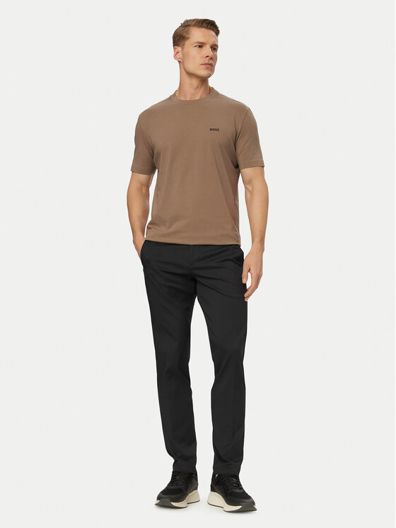 BOSS BOSS Футболка 50506373 Хакі Regular Fit