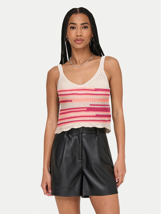 ONLY ONLY Топ Merida 15344404 Рожевий Regular Fit