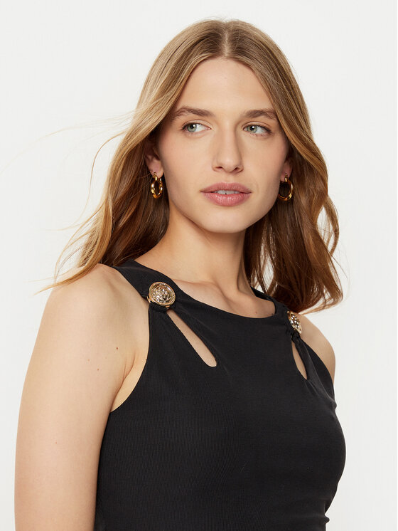 Guess Guess Топ W5RP13 KAQL2 Чорний Regular Fit