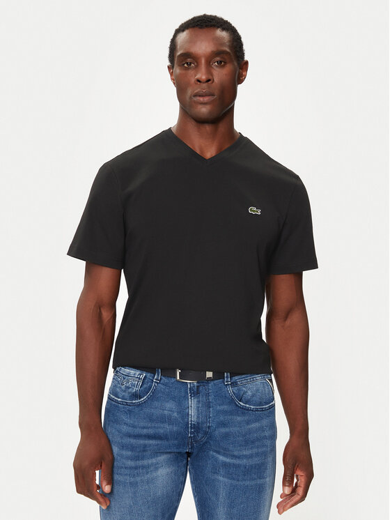 Lacoste Lacoste Majica TH5077 Črna Regular Fit