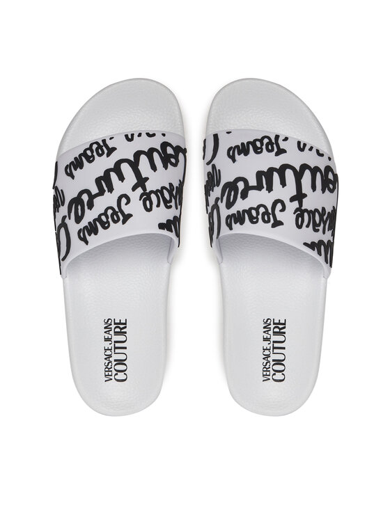 Versace Jeans Couture Шльопанці Versace Jeans Couture 78VA3SQ1 Білий