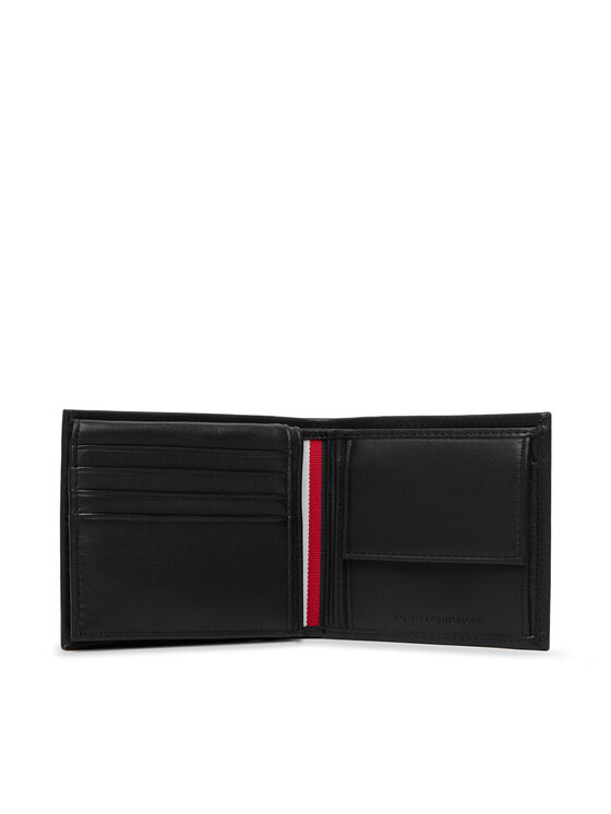 Tommy Hilfiger Πορτοφόλι Tommy Hilfiger Th Seasonal Extra Cc And Coin AM0AM14798 Μαύρο