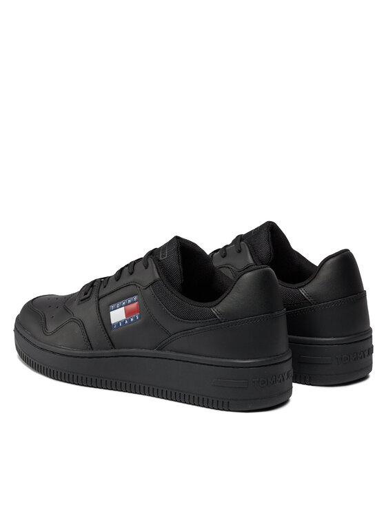 Tommy Jeans Laisvalaikio batai Tommy Jeans Tjm Retro Basket Ess EM0EM01395 Juoda
