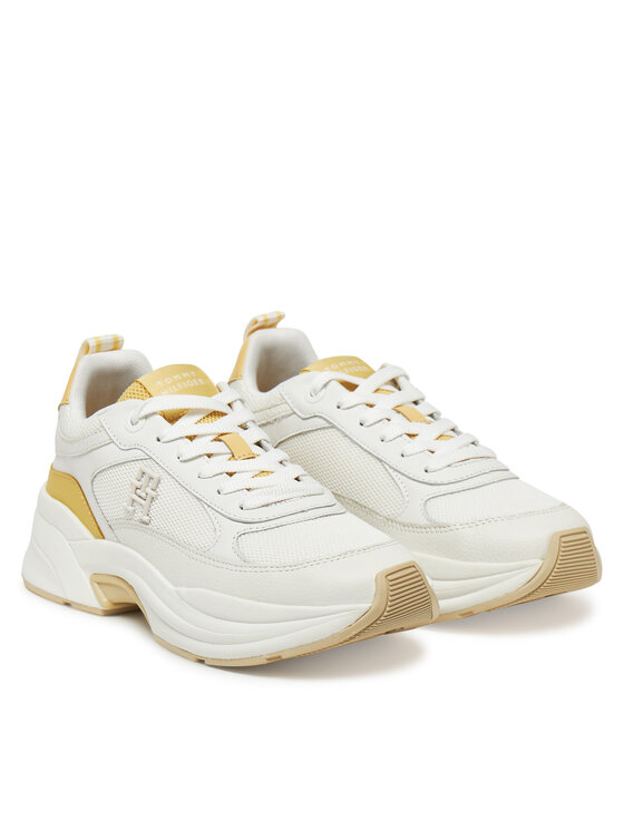 Tommy Hilfiger Sneakers Tommy Hilfiger Th Chunky Runner FW0FW08474 Alb