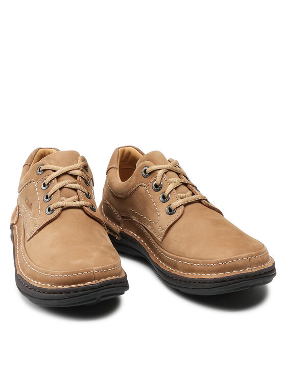 Clarks Félcipő Clarks Nature Three 261574517 Barna
