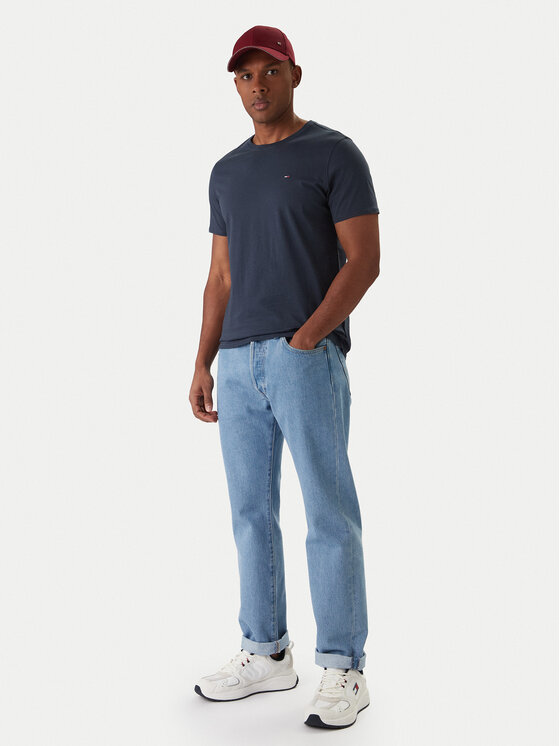 Tommy Jeans Tommy Jeans T-shirt DM0DM04411 Blu scuro Slim Fit
