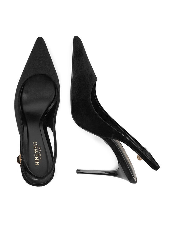 Nine West Pantofi cu toc subțire Nine West CEO-TS6379-01 Negru