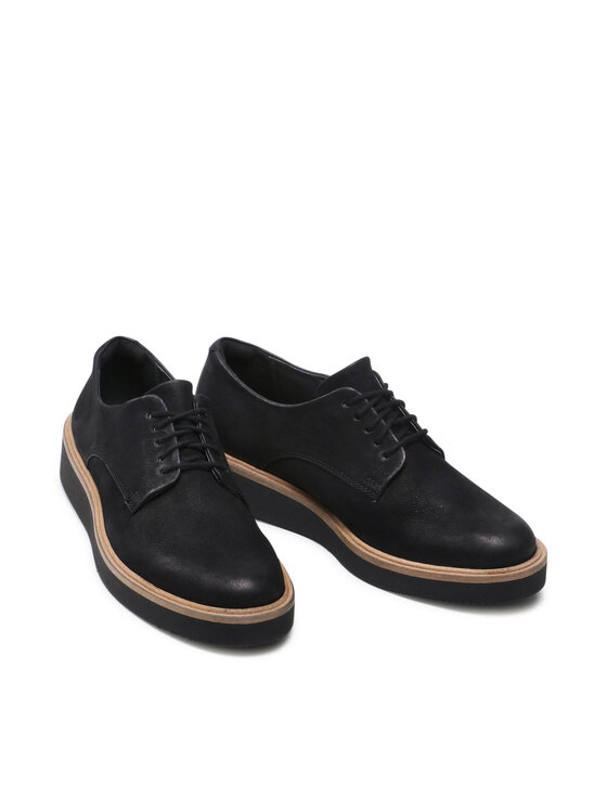 Clarks Poltopánky Clarks Baille Stitch 261574364 Čierna
