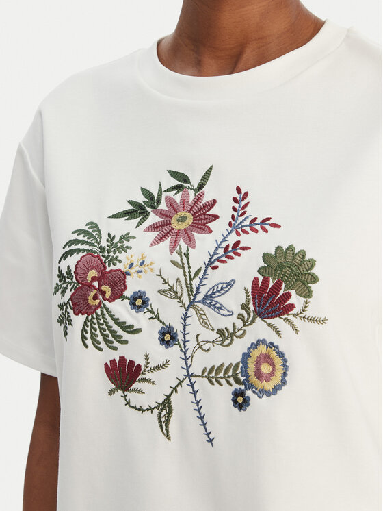 Weekend Max Mara Weekend Max Mara Camiseta Sabato 2615941112 Blanco Regular Fit