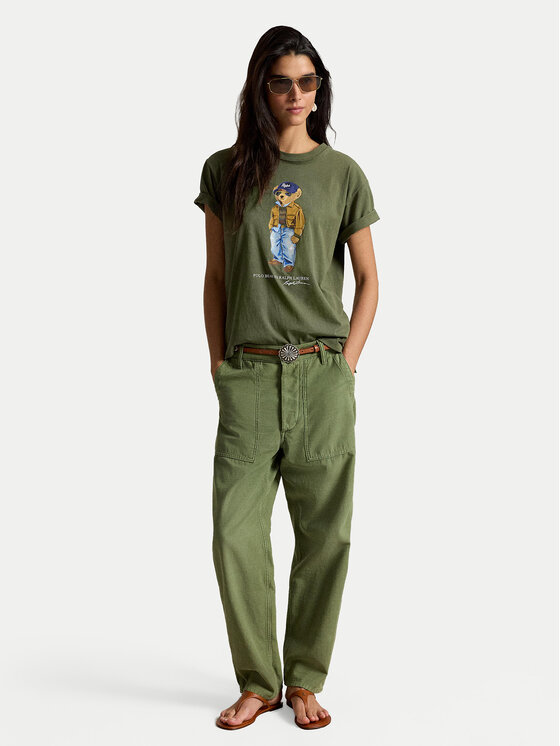 Polo Ralph Lauren Polo Ralph Lauren Camiseta 211B17806001 Verde oscuro Regular Fit