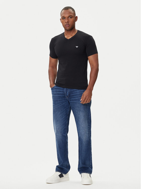 Emporio Armani Underwear Emporio Armani Underwear Camiseta EM000380 AF14133 UC001 Negro Fitted Fit