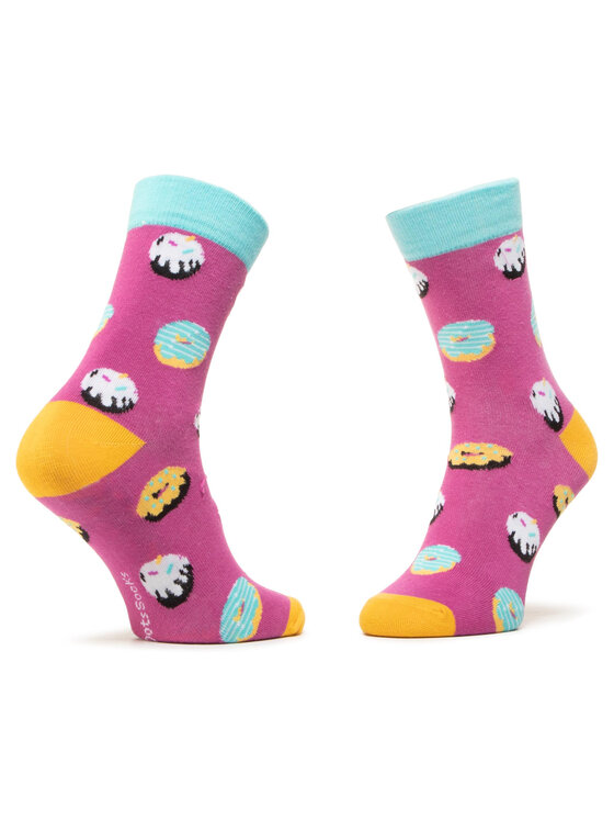Dots Socks Skarpety długie Dots Socks DTS-SX-420-F Fioletowy