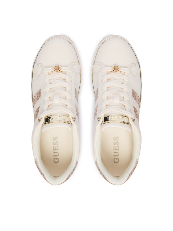 Guess Снікерcи Guess FLTBRL ELE12 Кремовий