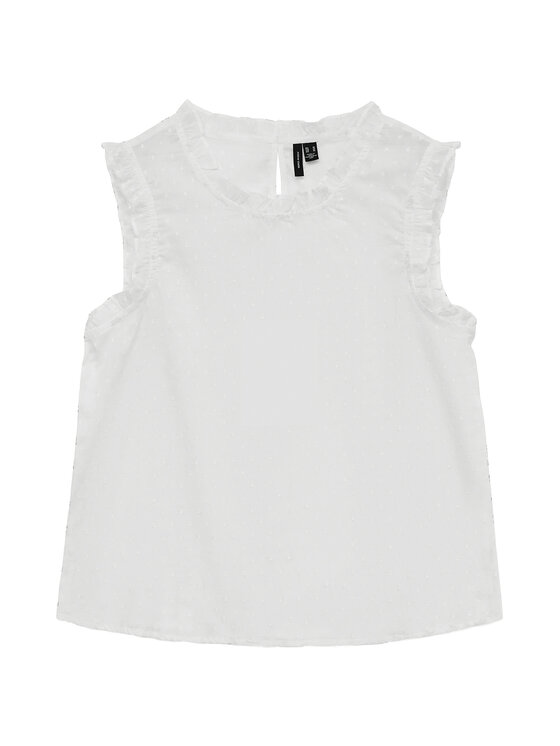Vero Moda Vero Moda Top Trine 10342734 Blanco Regular Fit