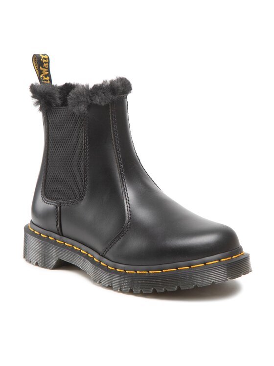 Dr. Martens Kotníková obuv s elastickým prvkem Dr. Martens 2976 Leonore 26332021 Černá