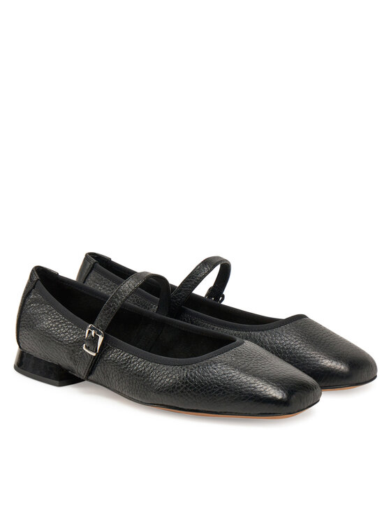 Caprice Baleriny Caprice 9-22100-44 Czarny