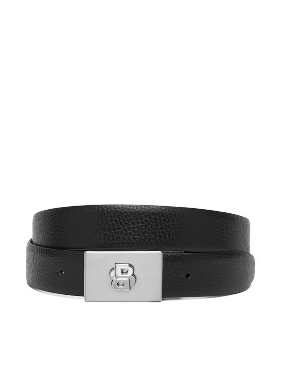 BOSS Diržas BOSS B Icon Plq 50572925 Juoda