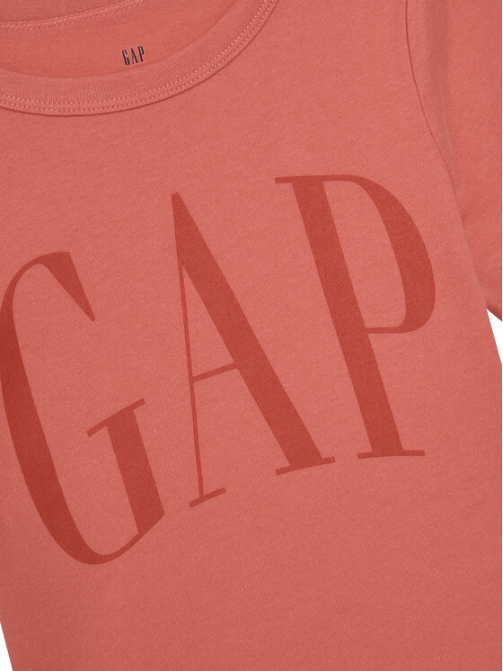 Gap Gap T-shirt 708411-02 Arancione Regular Fit