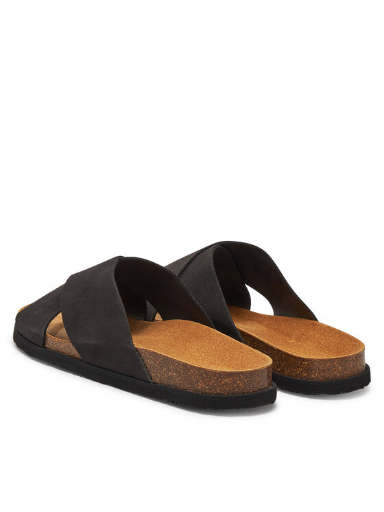 Scholl Klapki Scholl Leon F31199 Czarny