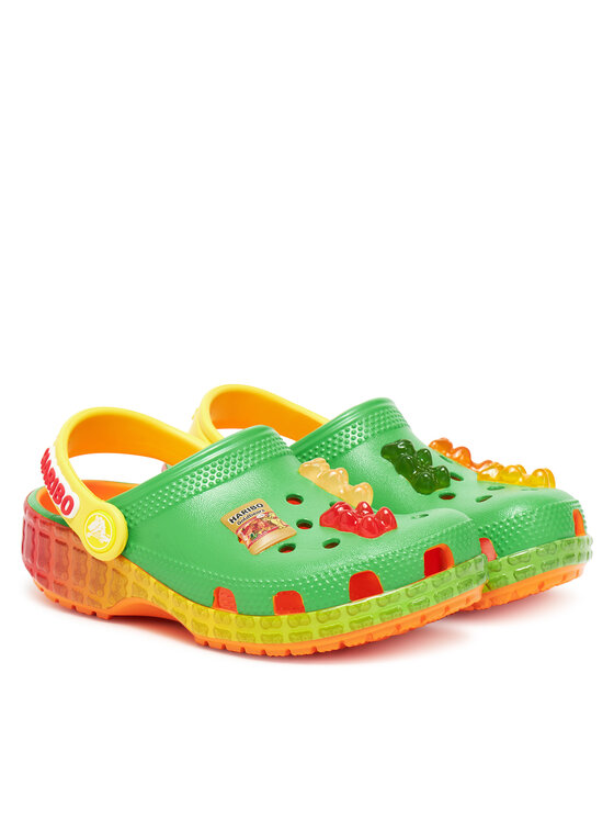 Crocs Παντόφλες Crocs Classic Haribo 211145 Πράσινο