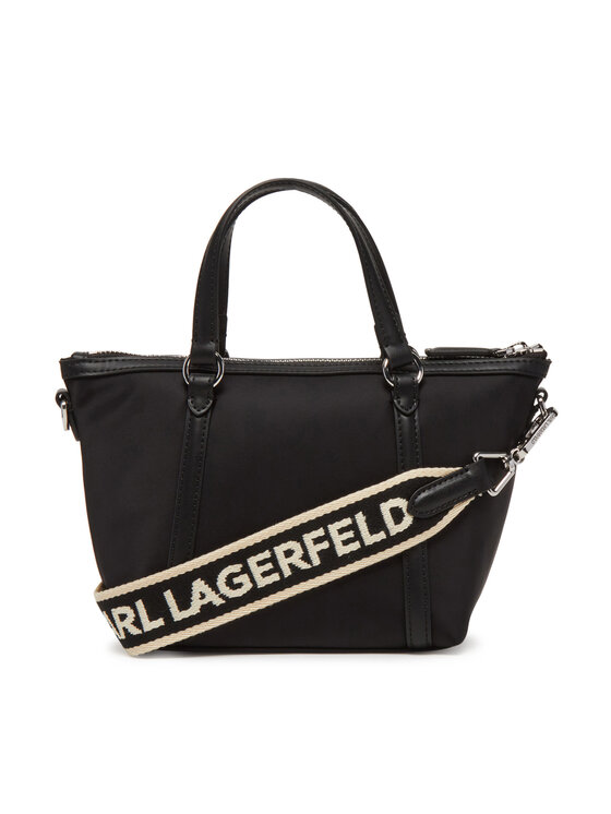 KARL LAGERFELD Дамска чанта KARL LAGERFELD A2W30082 Черен