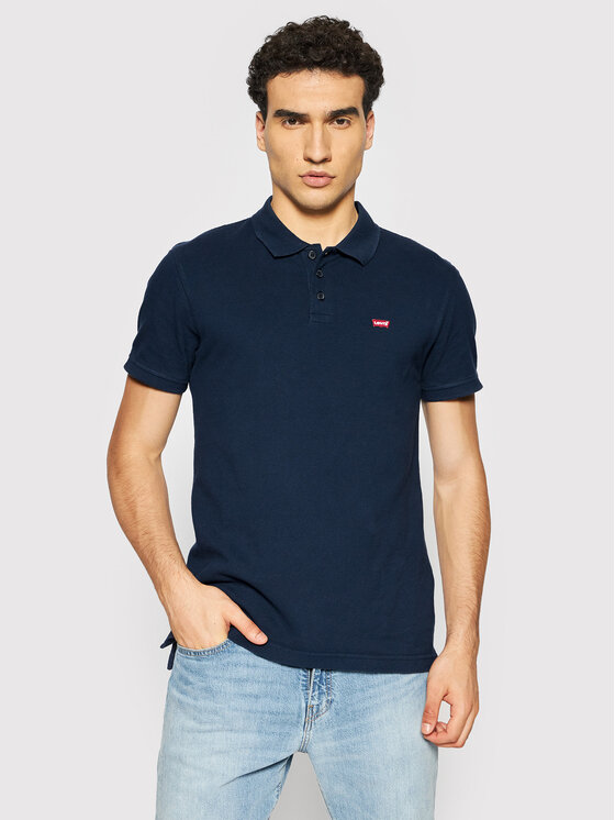 Levi's® Levi's® Polo marškinėliai Standard Housemarked 35883-0005 Tamsiai mėlyna Regular Fit