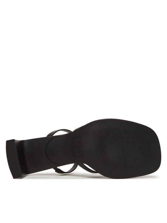 Tommy Jeans Şlapi Tommy Jeans The Soho Sandal EN0EN02781 Negru