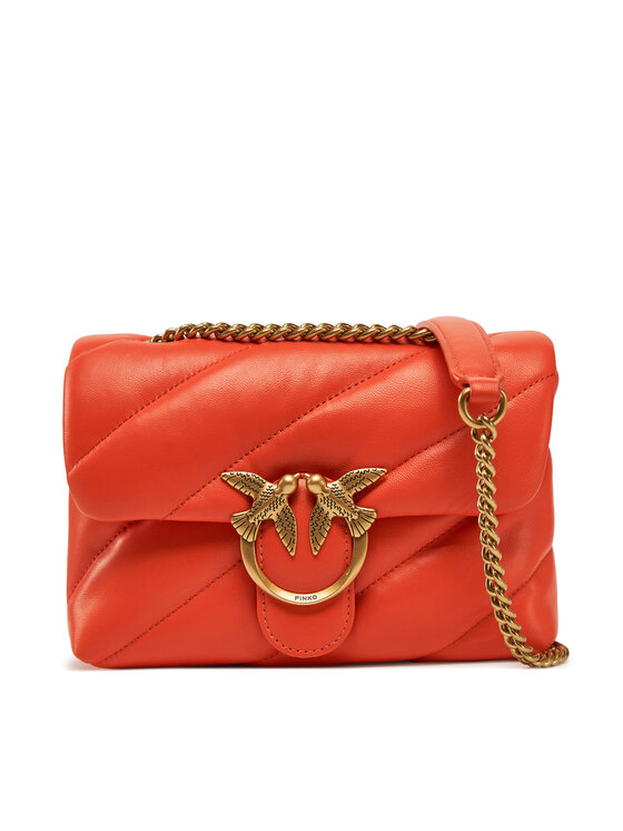 PINKO Soma PINKO Love Puff Mini Cl PE 25 PLTT 100039 A0F2 Oranžs