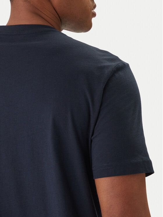 EA7 Emporio Armani EA7 Emporio Armani Camiseta 7M001307 AF10375 Azul marino Regular Fit