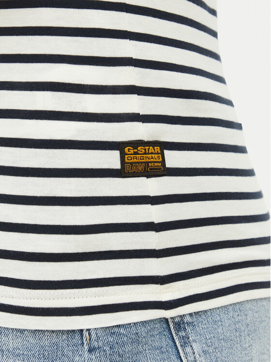 G-Star Raw G-Star Raw Camiseta Eyben D24533-D244 Blanco Regular Fit