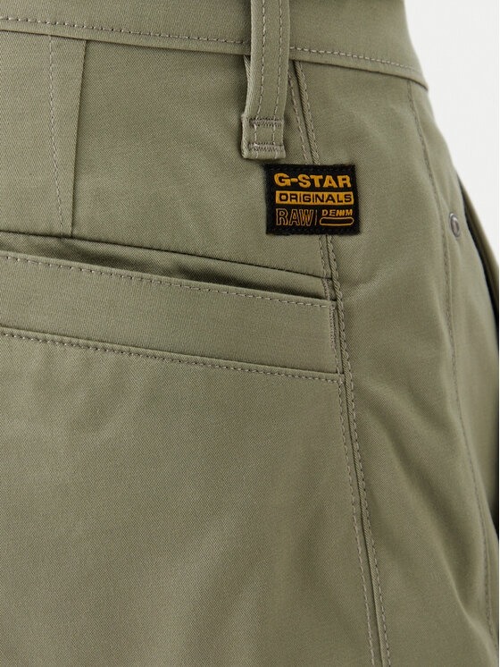 G-STAR G-Star Raw Kratke hlače Bronson 3.0 D26337-5126 Zelena Slim Fit
