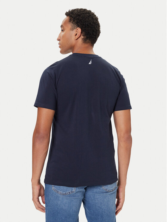 Nautica Nautica Camiseta Koa N1S03430 Azul marino Regular Fit