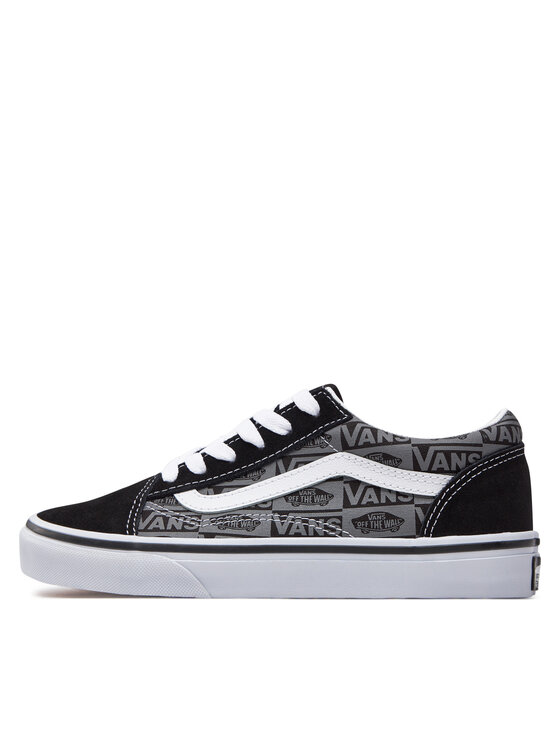 Vans Πάνινα παπούτσια Vans Jn Old Skool VN0A5EE6N421 Μαύρο