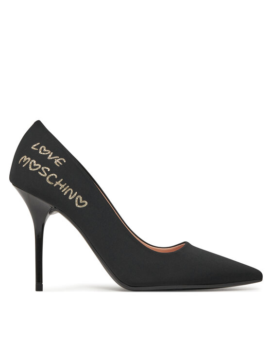 LOVE MOSCHINO Szpilki LOVE MOSCHINO JA10429G1IIM0000 Czarny
