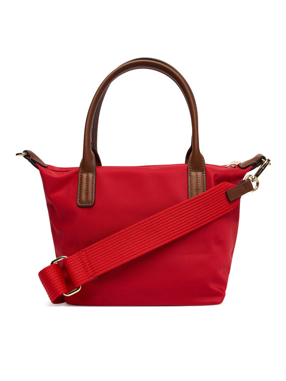Tommy Hilfiger Torbica Tommy Hilfiger Popette Mini Tote AW0AW17709 Crvena
