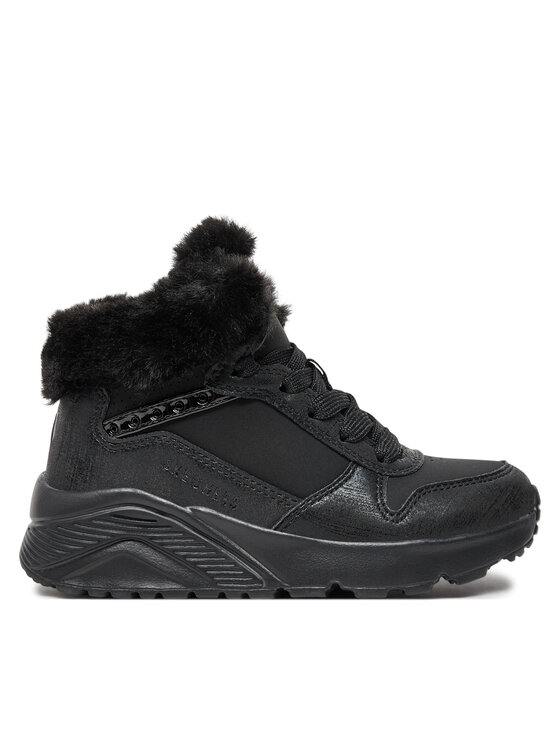 Skechers Ботильйони Skechers Uno Lite - Comfurt Collar 310396L/BBK Чорний