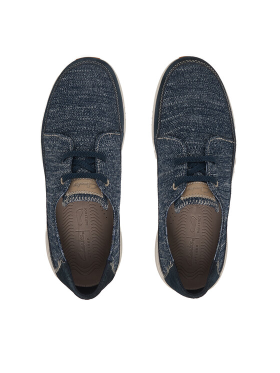 Clarks Туфлі Clarks Easeway Lace 26187413 Cиній