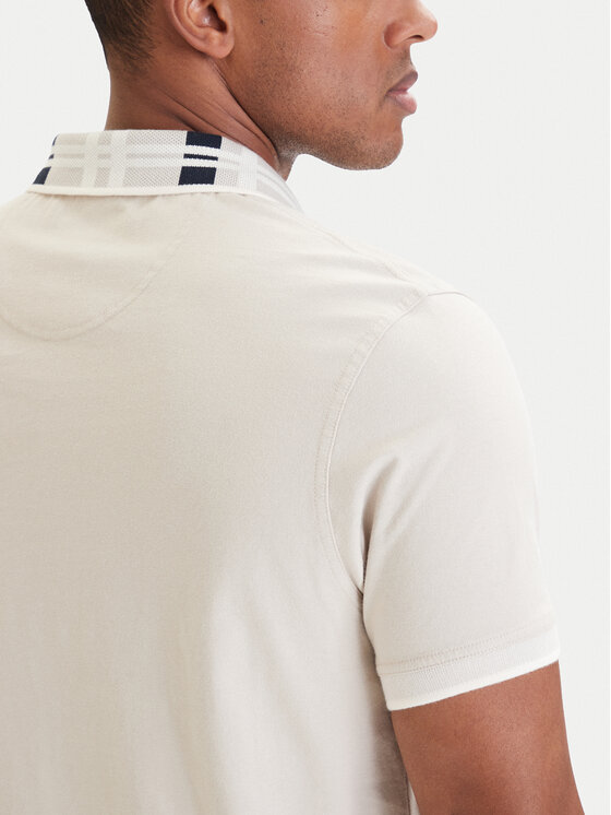 Barbour Barbour Polo Callington MML1536BE12 Beige claro Regular Fit