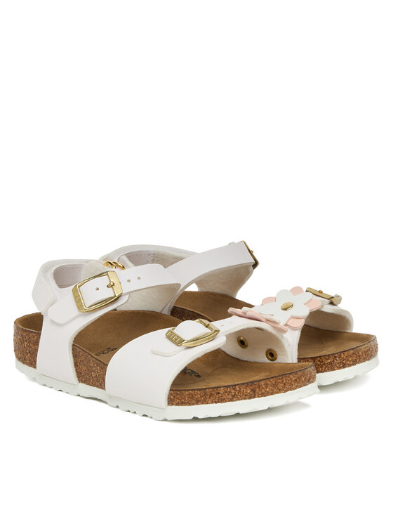 Birkenstock Sandalias Birkenstock Rio Flowers As Kids 1029561 S Blanco