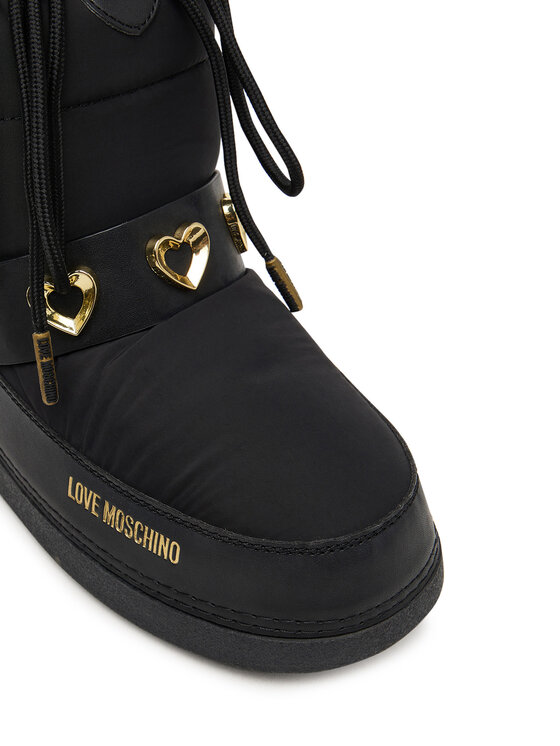LOVE MOSCHINO Апрески LOVE MOSCHINO JA24182G0NISD00A Черен
