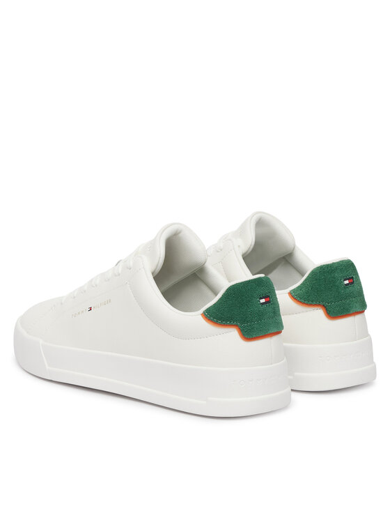 Tommy Hilfiger Zapatillas Tommy Hilfiger Th Court Core Ess Leather FM0FM05367 Blanco