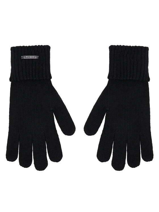 Guess Sieviešu cimdi Guess AW5199 POL02 Melns