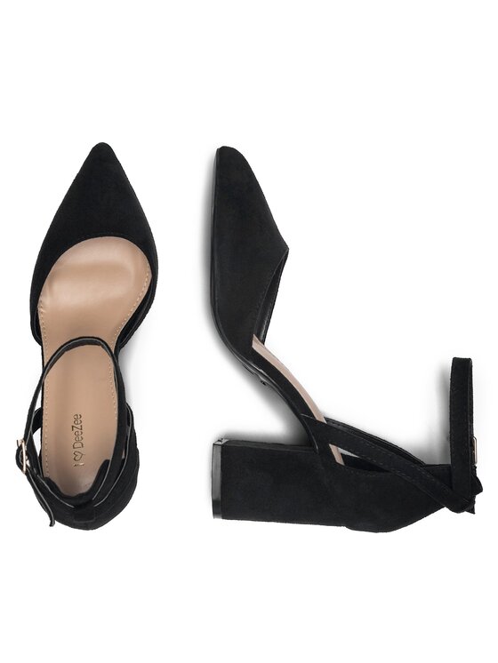 DeeZee Pantofi pumps DeeZee KL-HT6160 Negru