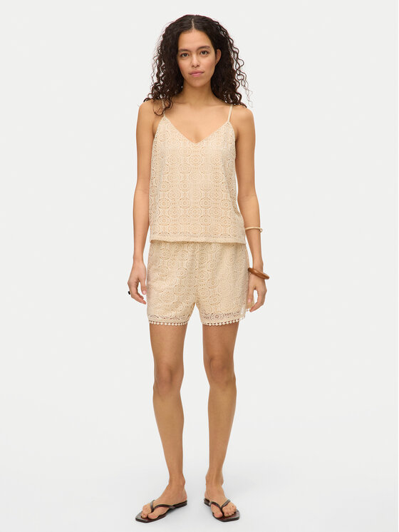 Vero Moda Vero Moda Felső Maya 10325031 Bézs Regular Fit